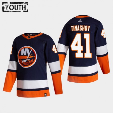 Kinder Eishockey New York Islanders Trikot Dmytro Timashov 41 2020-21 Reverse Retro Authentic